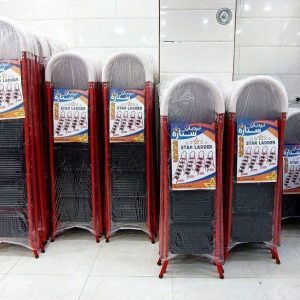 پله تاشو ستاره نردبان پلکان نردبون صندلی تا شو