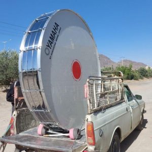 فروش ویژه طبل ۲ متری استیل با قیمت استثنایی فقط ۸ میلیون تومان