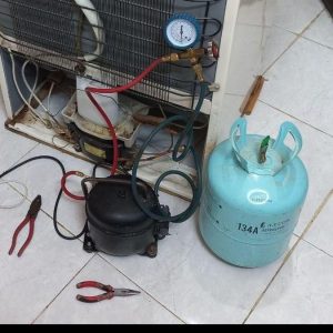 خدمات تعمیرات و شارژ گاز فابریک یخچال در منزل (زاهدان)