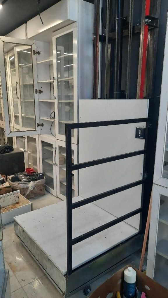 ساخت انواع بالابرهای صنعتی .فروشگاهی.خانگی در اهواز