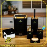 ست بهداشتی طلایی 6 تیکه لیدرما دو حالته(آرام بند)