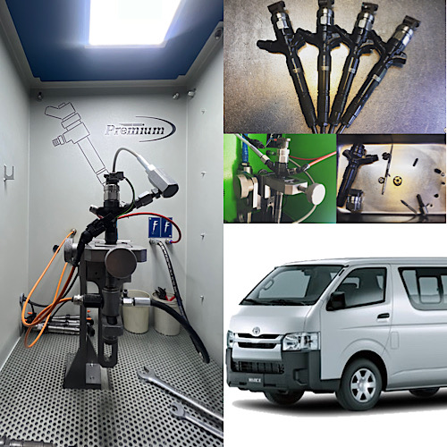 تعمیر سوزن و پمپ‌گازوئیل تویوتا هایس دیزل