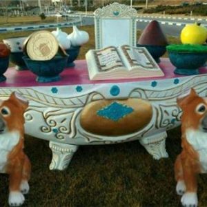 تولید المان هفت سین فایبرگلاس زرین‌کار صفاهان