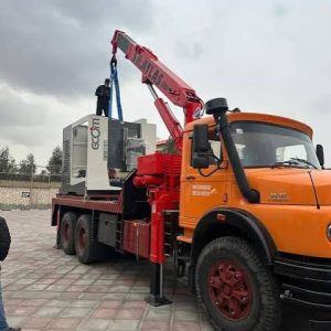 خدمات جرثقیل کفی دکل بلند کارگاهی در شیراز و سایر استانها شبانه‌روزی و فوری