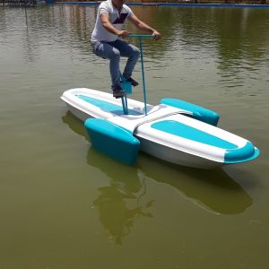 قایق پدالی دوچرخه ای دونفره و تک نفره فایبرگلاس زرین‌کار صفاهان