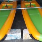 قایق پدالی دوچرخه ای دونفره و تک نفره فایبرگلاس زرین‌کار صفاهان