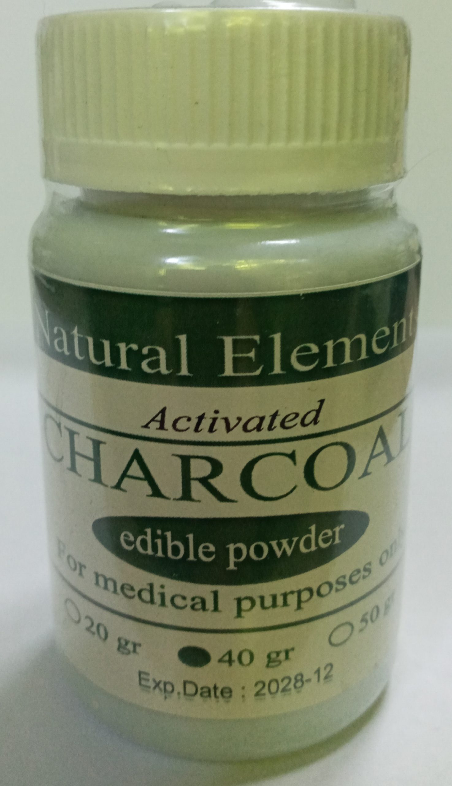 پودر شارکول خوراکی