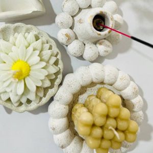 🎨 دوره آموزش ترکیبی سنگ مصنوعی و شمع‌سازی – دنیای هنر و کسب‌و‌کار با رزین