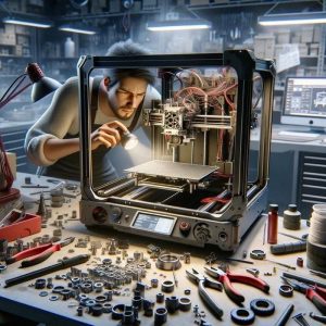 تعمیرات تخصصی پرینترهای سه‌بعدی (فیلامنتی و رزینی)