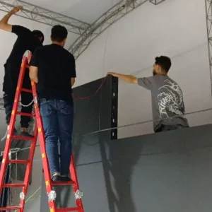 ارائه خدمات کامل ویدئووال، رنتال، تلویزیون شهری و تابلو روان (گروه تابلوسازی حمزه‌ای)