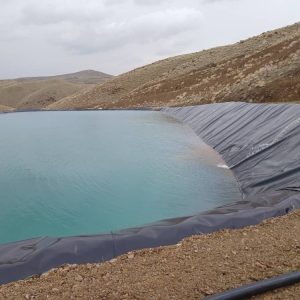 ورق ژئوممبران و ژئوتکستایل جهت ذخیره آب کشاورزی و پرورش ماهی