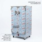 گرمخانه غذای 100 نفره استیل
